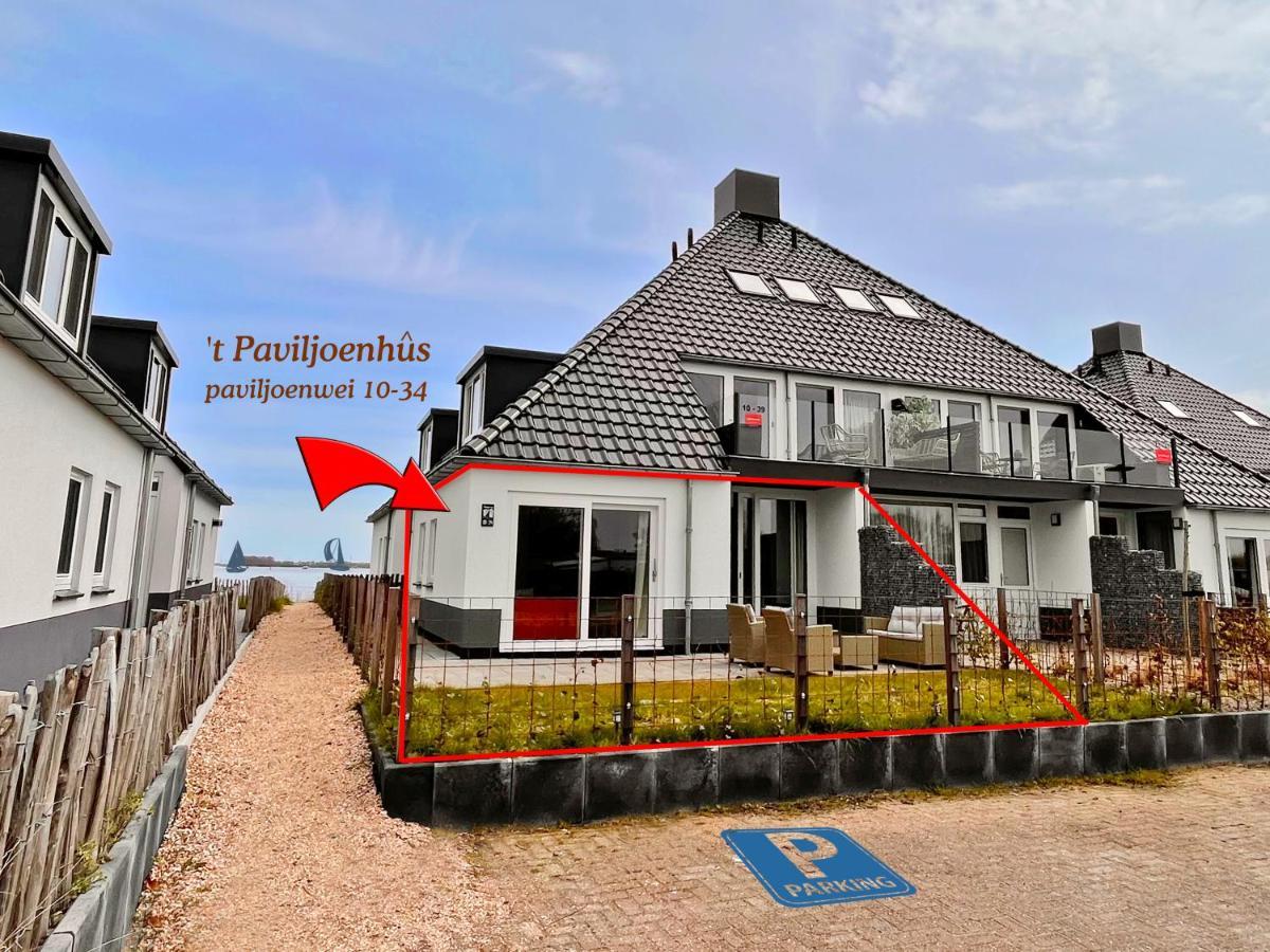 'T Paviljoenhus Bij Sneekermeer Offingawier Exteriér fotografie